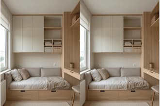 do production ready furniture design, render, and cutting lists