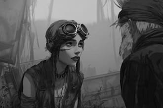 sketch any character in any way