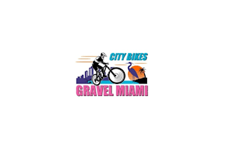 design gravel miami cycling everglades logo