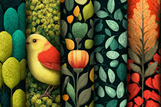 seamless pattern, pattern design, textile design