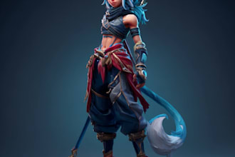 create a fantasy character for dnd game character