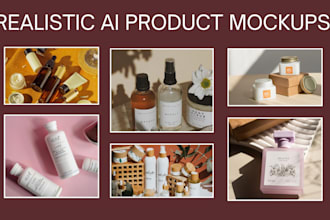 do ai product photography and mockups for your brand