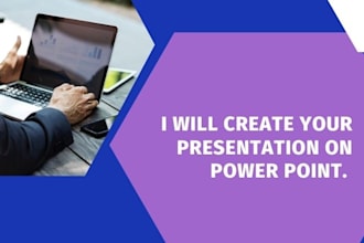 do your work on power point slides