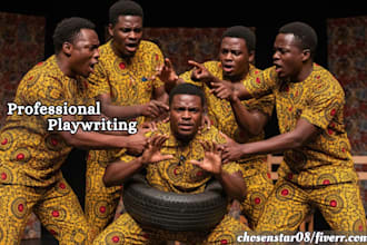 write your stage play