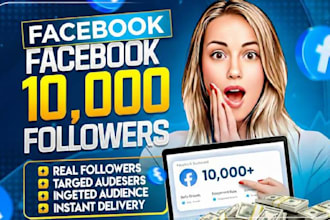 provide organic facebook followers and page engagement