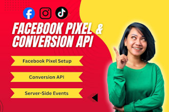 setup and optimize meta pixel with conversion api and event tracking