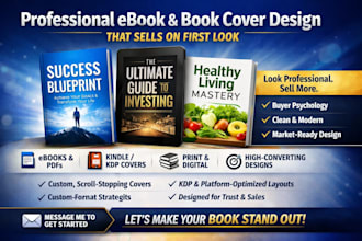 ebook design ebook cover design kindle cover design kdp pdf  book cover design