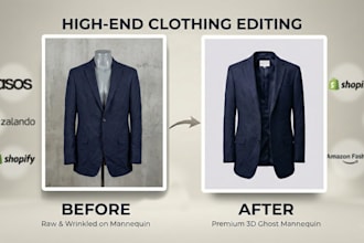 do ghost mannequin effect, neck joint, and symmetry edit