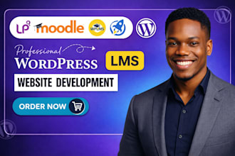design wordpress lms website using moodle lms, learnpress, wplms and lifter lms