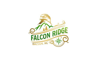 design unique mountain home logo