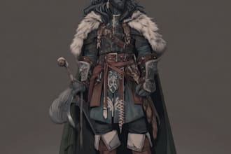 design an fantasy illustration