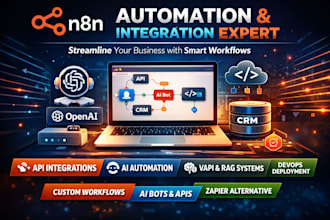 build n8n automation ai bots API integrations vapi rag systems