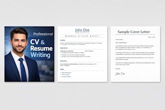 write or improve your professional CV and resume