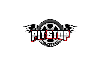 create high quality motor cycle logo for pit stop tyres