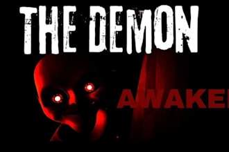 design gaming thumbnail for youtube in a minimalistic style