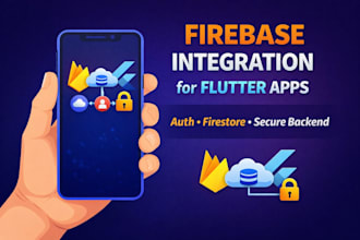 add firebase authentication and firestore to your app