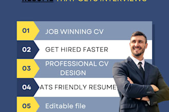 create job winning CV