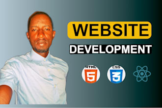 develop HTML CSS javascript website frontend development