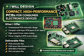 design compact, high performance pcb for consumer electronics devices