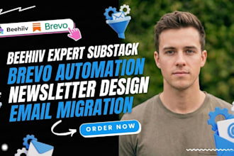 setup beehiiv, substack or brevo automation for newsletter growth