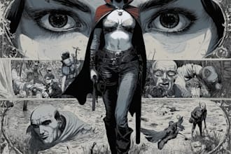 comic book illustration comic book