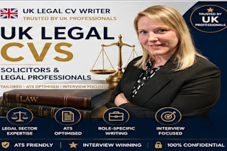 write a UK legal or corporate professional CV