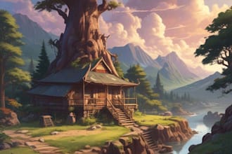 draw anime, game ,visual novel and background in anime style