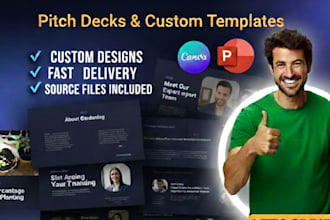 build professional powerpoint presentation and expert graphic design