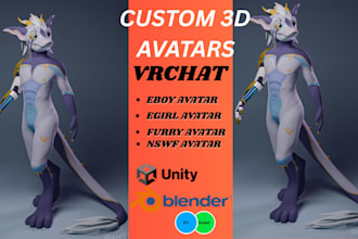 model your vrchat avatar using your reference details and make sure it amazing
