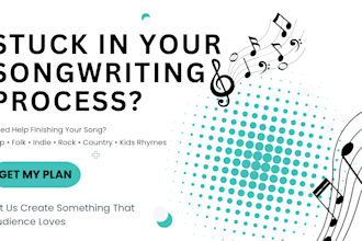 be your male singer and songwriter to craft lyrics and melody