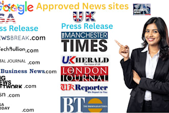 be your off page SEO expert guest posts global  news press release USA UK sites