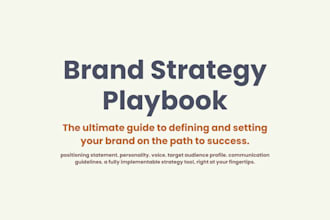 create a strategic brand playbook you can actually use