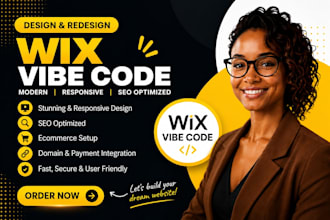 wix website redesign wix harmony wix vibe ai vibe coding wix landing page