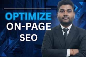 optimize on page SEO and fix technical issues