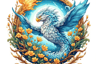 design a custom fantasy logo
