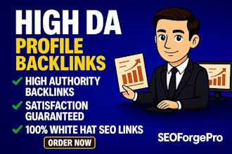 120 pr9 high authority profile backlinks for fast SEO growth