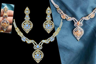 3d cad jewelry designs with stl files for casting