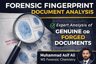 do forensic fingerprints examination