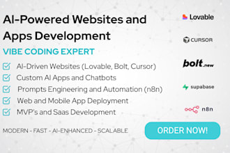 build modern websites and web apps with vibecoding tools