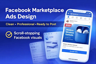 scroll stopping facebook visuals for ads and marketplace