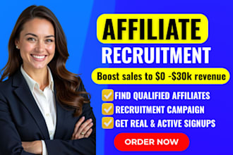 affiliate marketing program shopify affiliate saas affiliate recruit signups