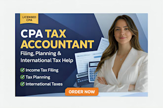 be your CPA tax accountant for filing, planning, and international tax help