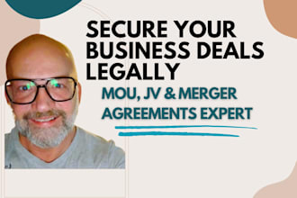 do joint venture mou merger and acquisition agreements contracts