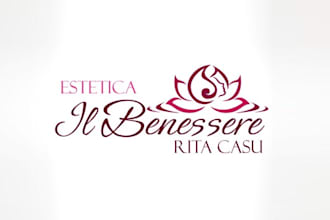 design minimal classic beauty spa logo