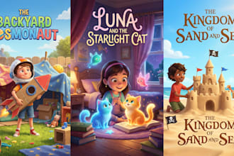 children picture book illustrator and children story book illustration