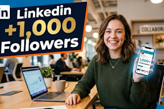 buy linkedin 1,000 followers organically