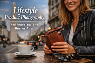 shoot lifestyle product photography with real people in buenos aires