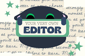 betaread, proofread and edit your stories