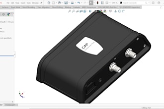 design pcb enclosure and electronic case for 3d printing