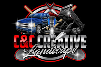 design modern fire pits logo
